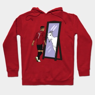 Cristiano Ronaldo Mirror GOAT Hoodie